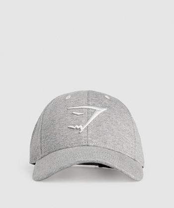 Sombreros Gymshark Sharkhead Cap Accessories Gris Claro | CO 4183AHK